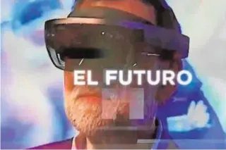  ?? ABC ?? Rajoy, en el nuevo vídeo promociona­l de «Black Mirror»