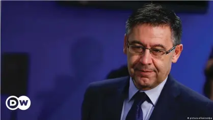  ??  ?? Josep Maria Bartomeu stepped down as Barcelona president last October