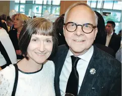  ??  ?? Acclaimed chef John Bishop and his wife Theresa were among the major supporters of the B.C. Centre for Ability.