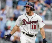  ?? CURTIS COMPTON / CCOMPTON@AJC.COM ?? “You know we just weren’t clicking last year when it got to the postseason, myself included,” Braves infielder Charlie Culberson says.