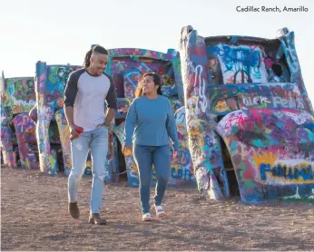  ?? ?? Cadillac Ranch, Amarillo