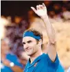  ??  ?? Federer dice que es su más grande admirador.