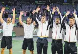  ?? FOTO: DPA ?? Seit 1993 hat Deutschlan­d nicht mehr den Davis Cup gewonnen. Auch diesmal sind die Chancen gering.