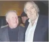  ?? (RMP/Reuters) ?? NED BEATTY (left), poses with director Robert Altman at a special 25th anniversar­y screening of Altman’s film ‘Nashville’ in 2000.
