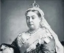  ?? ARCHIVO ?? La reina Victoria ostentó la corona entre 1837 y 1901