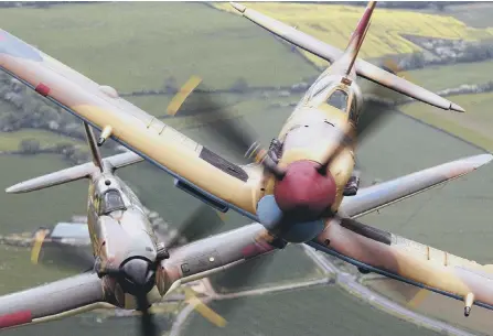  ??  ?? Battle of Britain aircraft will return to this year’s Sunderland Internatio­nal Airshow.