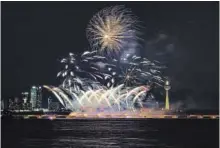  ?? SOURCE WINTER FESTIVAL OF LIGHTS ?? An internatio­nal fireworks competitio­n is planned for 2018 in the Falls.