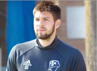  ?? JOHN KENNEY ?? Goaltender Maxime Crépeau, dealt to the Vancouver Whitecaps on Sunday, started three career MLS games and four Canadian Championsh­ips with the Montreal Impact in 2017.