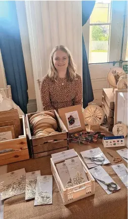  ?? ?? Sophie from Mindful Mantra will be at the artisan market