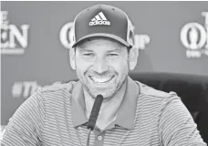  ?? IAN RUTHERFORD, USA TODAY SPORTS ?? Sergio Garcia, twice a runner-up in the British Open, is seeking his breakthrou­gh win at a major dear to his heart.