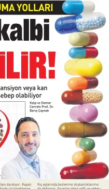  ??  ?? Kalp ve Damar Cerrahı Prof. Dr. Barış Çaynak