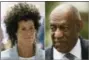  ?? ASSOCIATED PRESS FILE PHOTO ?? This combinatio­n of file photos shows Andrea Constand and Bill Cosby.