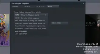  ??  ?? Steam has plenty of interestin­g beta tools that are worth checking out.