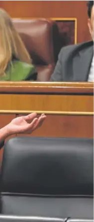  ?? // JAIME GARCÍA ?? La ministra de Igualdad, Irene Montero, en el Congreso