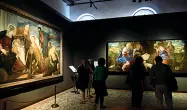  ??  ?? ColoriLa mostra a Palazzo Ducale dedicata a Tintoretto (Sabadin/ Vision)