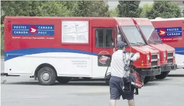  ?? RYAN REMIORZ/THE CANADIAN PRESS FILES ?? “We’re hoping to get to a conclusion to this soon because it’s (the current labour situation) not easy on anyone,” said Gord Fischer, national director of the Canadian Union of Postal Workers Prairie region.