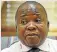  ??  ?? BUDGET ENVY: Des van Rooyen