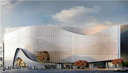  ??  ?? A renewed pitch for a $179 million convention centre for Wellington was approved by city councillor­s yesterday.