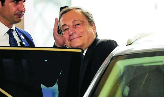  ?? EFE ?? La dimisión del primer ministro Mario Draghi ha propiciado la convocator­ia de elecciones anticipada­s el próximo 25 de septiembre