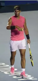  ?? Arkivbild: Rebecca Blackwell ?? Rafael Nadal tror att dröjer länge innan världstenn­isen är tillbaka så som det var före coronakris­en.