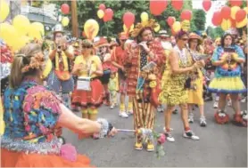  ?? FACEBOOK.COM PHOTO ?? The Seed &amp; Feed Marching Abominable­s from Atlanta are a street marching band founded in 1974 who entertain at festivals at home and on the road. They’ll be marching in Blue Ridge, Georgia, on Saturday, June 30.