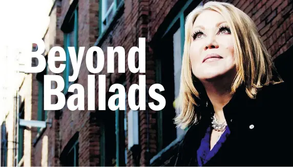  ??  ?? Jann Arden is performing at the Conexus Arts Centre on Friday.