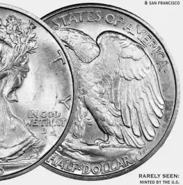  ??  ?? VALUABLE: minted in philadelph­ia, denver & san francisco RARELY SEEN: minted by the u.s. mint in the early 1900’s