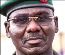  ??  ?? Chief of Army Staff, Lt.-Gen. Tukur Buratai