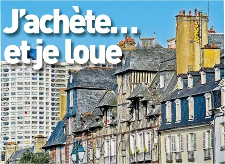  ??  ?? Outre Marseille, Le Havre et Limoges, Rennes (notre photo) reste très rentable si vous voulez acheter pour louer.