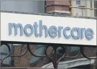  ?? PICTURE: PAUL FAITH/PA WIRE ?? TAKING STOCK: Mothercare has joined retail rivals in cautioning over an ‘uncertain’ consumer outlook.