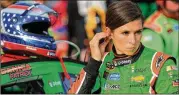  ?? GETTY IMAGES ?? Danica Patrick is the first woman to race full time in IndyCar and NASCAR, the first to win in the open-wheel series and the first to lead laps at the Indy 500.