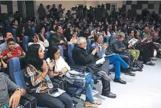  ??  ?? El III Festival Universita­rio de Guitarra tuvo su inauguraci­ón a auditorio lleno.