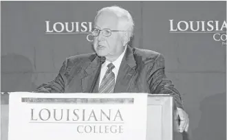  ?? Houston Chronicle file ?? Paul Pressler, who is a leader of the religious right, outlined a close relationsh­ip with his accuser, Gareld Duane Rollins Jr., in letters sent to Texas officials urging that Rollins be released on parole.