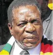  ??  ?? Emmerson Mnangagwa has urged Nelson Chamisa (below) to call for ‘peace and unity’