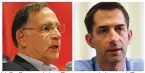  ?? (File) ?? U.S. Sens. John Boozman, left, and Tom Cotton, right, are pictured.