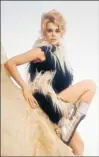  ??  ?? Barbarella: Fonda turned heads in the 1968 sci-fi spoof directed by first husband Roger Vadim.