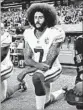  ?? AP 2016 ?? Former San Francisco 49ers quarterbac­k Colin Kaepernick took his stand in 2016.