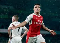  ?? — Reuters ?? Arsenal’s Alexis Sanchez has been linked with Manchester City, Chelsea, PSG, Bayern Munich and Juventus.