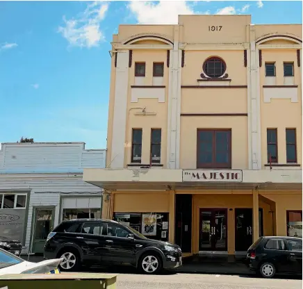  ?? PHOTO: SUPPLIED ?? The Majestic Theatre was named New Zealand's Finest Country Cinema for years.