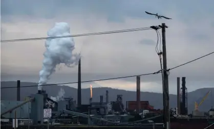 ?? Photograph: Brook Mitchell/Getty Images ?? Demand for coking coal for the steelworks in Port Kembla has been cited as a justificat­ion for approving the Dendrobium coalmine expansion.