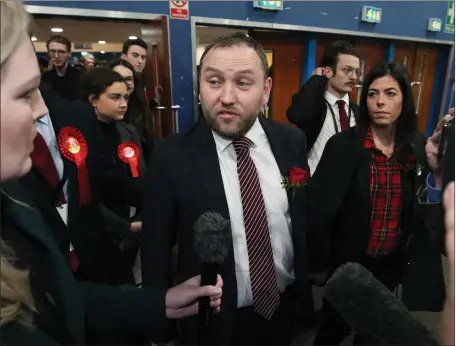  ??  ?? Ian Murray, Scotland’s only remaining Labour MP, is believed to have received ‘lots of support’ from colleagues in the parliament­ary party