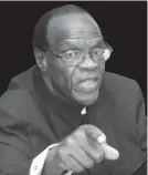  ??  ?? Mr Tobaiwa Mudede