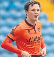  ??  ?? Dundee United striker Lawrence Shankland