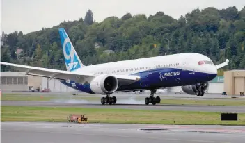  ?? ?? The Federal Aviation Administra­tion confirmed the investigat­ion after the claims were outlined in a New York Times article describing charges from Salehpour, who has been at Boeing more than 10 years.