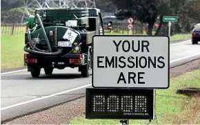  ?? JOHN SELKIRK/STUFF ?? Transport is a major contributo­r to Auckland’s greenhouse gases.