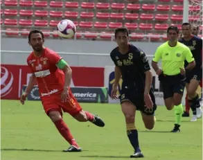  ?? ALOnsO TEnORiO ?? Rándall Azofeifa jugó 50 minutos contra Saprissa. Jafet Soto explicó que fue para dosificarl­e las cargas.