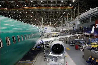  ?? ?? Boeing's 737 Max aircraft line has been involved in several mishaps, including two crashes that killed 346 people. Photograph: Jason Redmond/Reuters