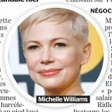  ??  ?? Michelle Williams