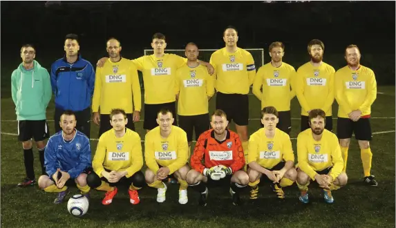  ??  ?? The Seaview Wanderers side who got the new O’Neill’s LSA/WDFL Andy McEvoy Premier division up and running with a draw against Knocklyon United.