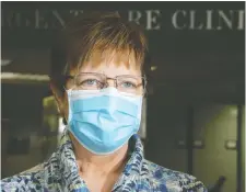  ?? JULIE OLIVER ?? Nurses and doctors at the Orléans Urgent Care Clinic want to assure people the clinic is safe. The waiting room is empty and everything is disinfecte­d after each patient use. Left: Nursing manager Pam Lagrange.